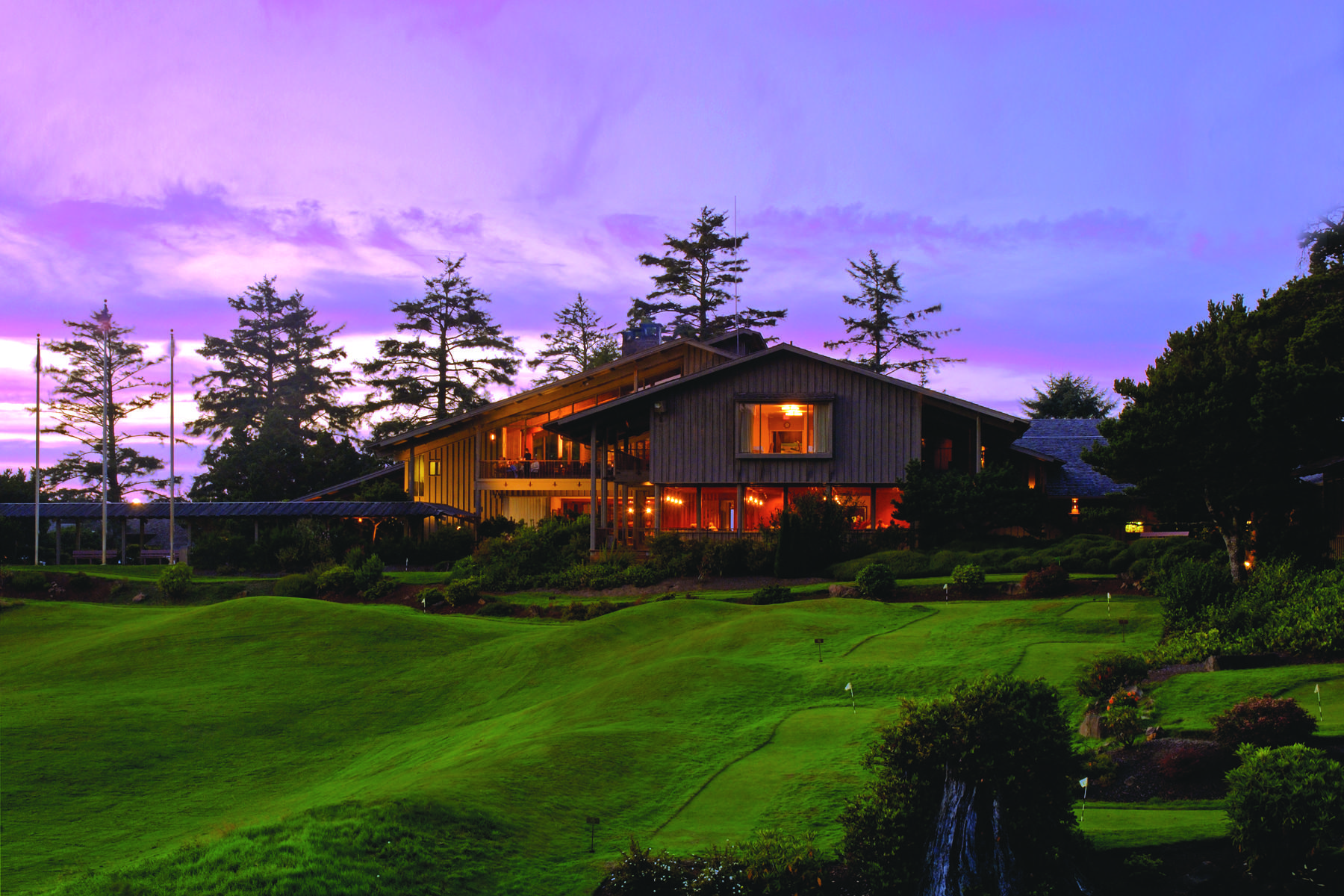 Salishan Coastal Lodge Lincoln City Exterior foto